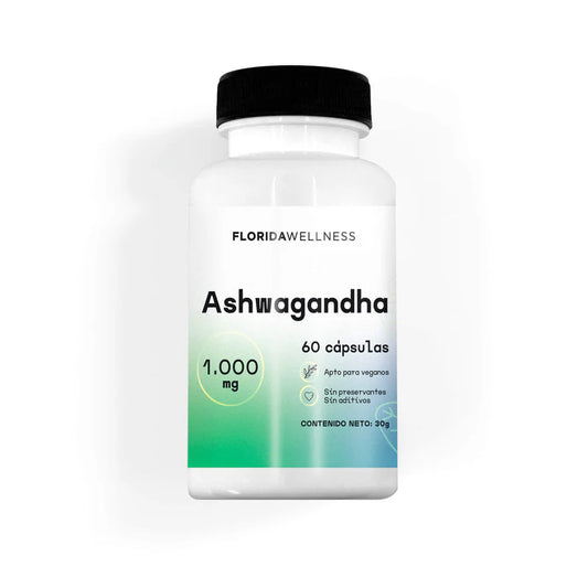 Ashwagandha 60 cápsulas vegetales Florida Wellness