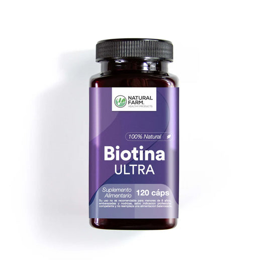 Biotina Ultra 120 cápsulas
